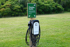 car charging station